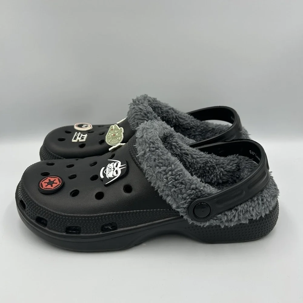 Star‎ Wars Faux Fur Lined Clogs 7.5/8 Men's Women's 9.5/10.5